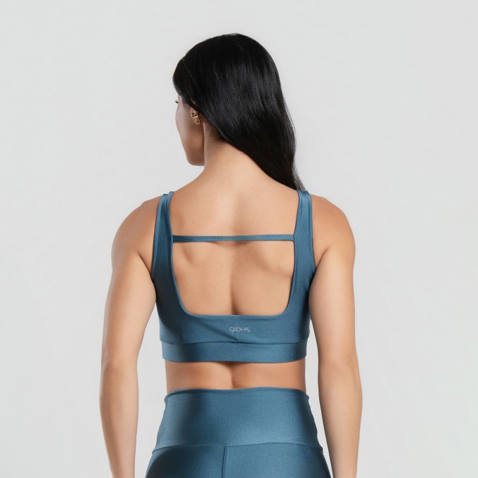 Top Glam Azul