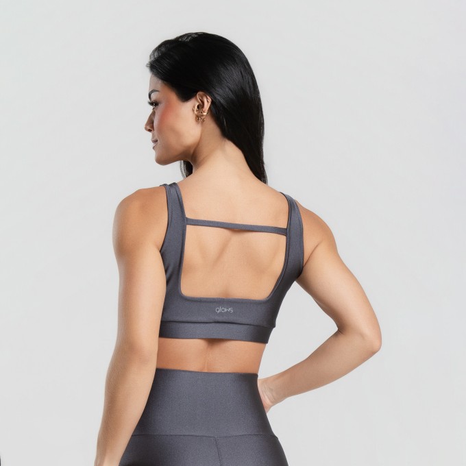 Top Glam Cinza