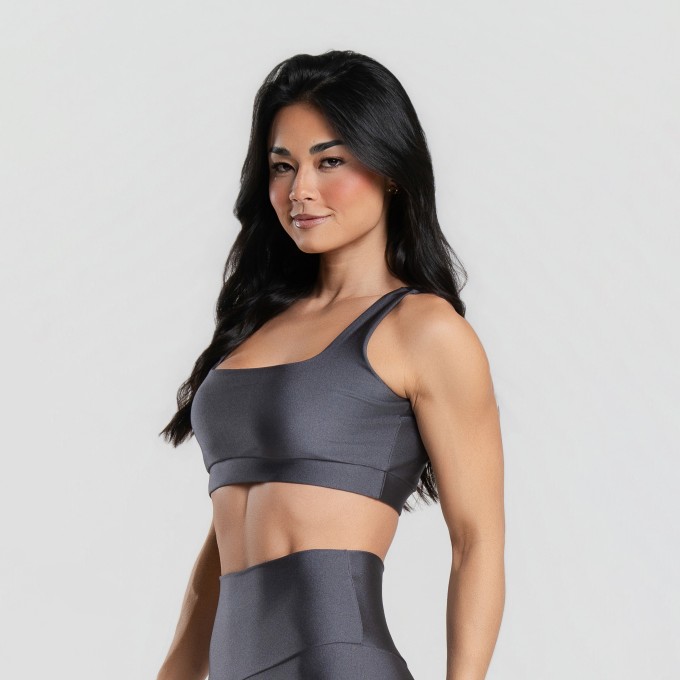 Top Glam Cinza