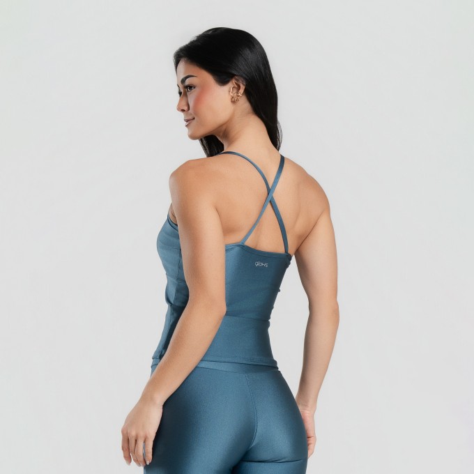 Camiseta Glam Azul