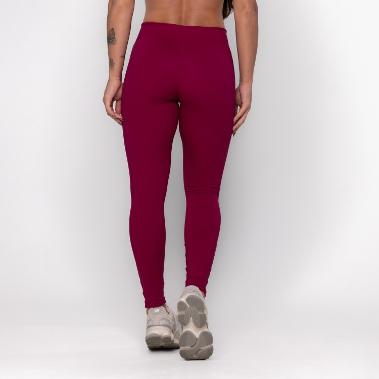 Calça Legging Slim Vinho
