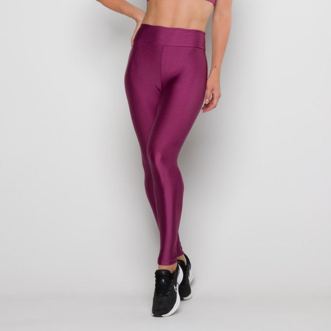 Calça Legging Glam Vinho