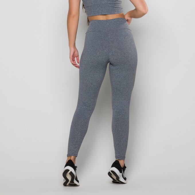 Calça Legging Suplex Cinza