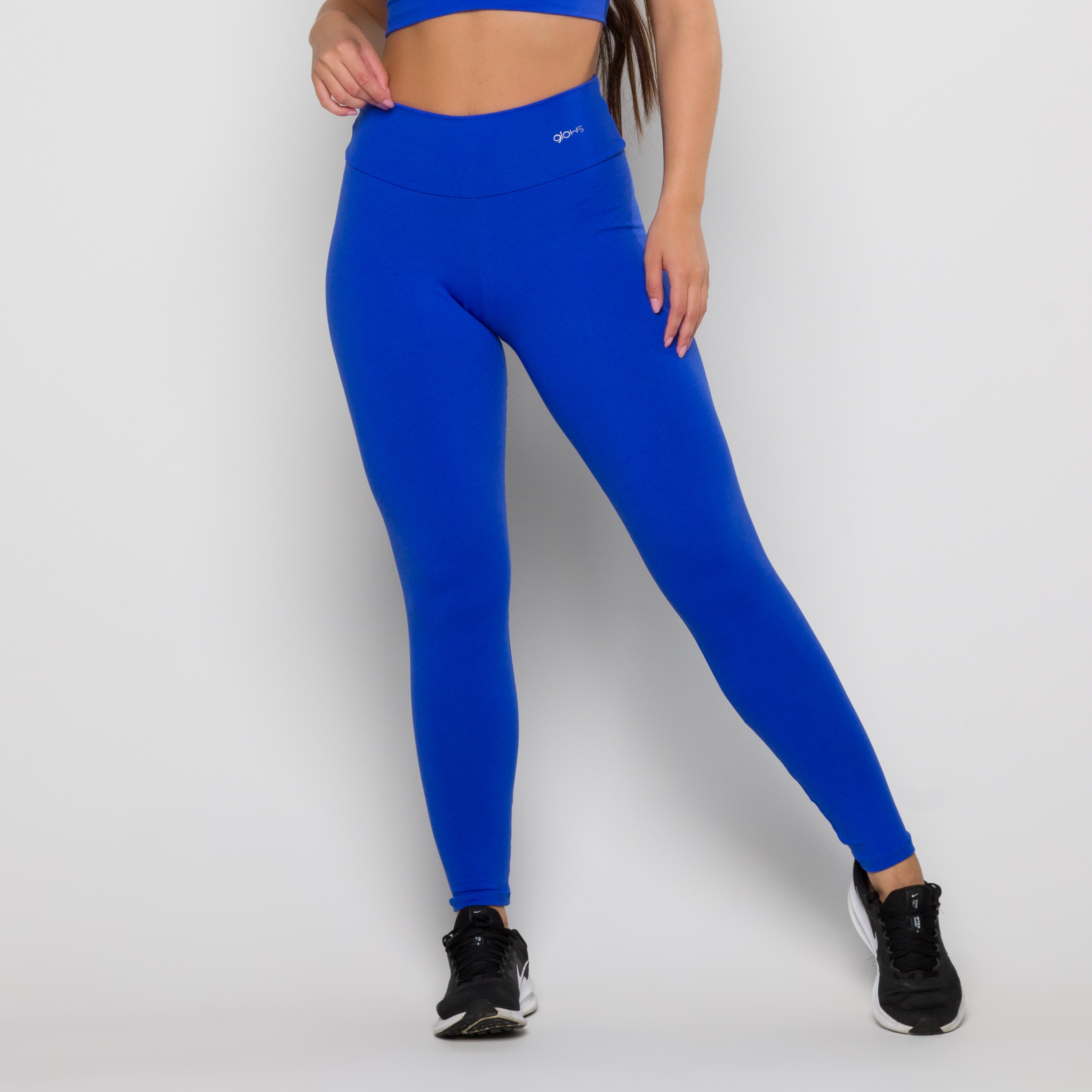 Calça Legging Bubble Azul