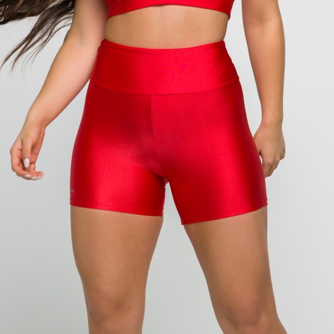 Short Glam Vermelho