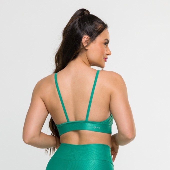 Top Trapézio Verde Sálvia