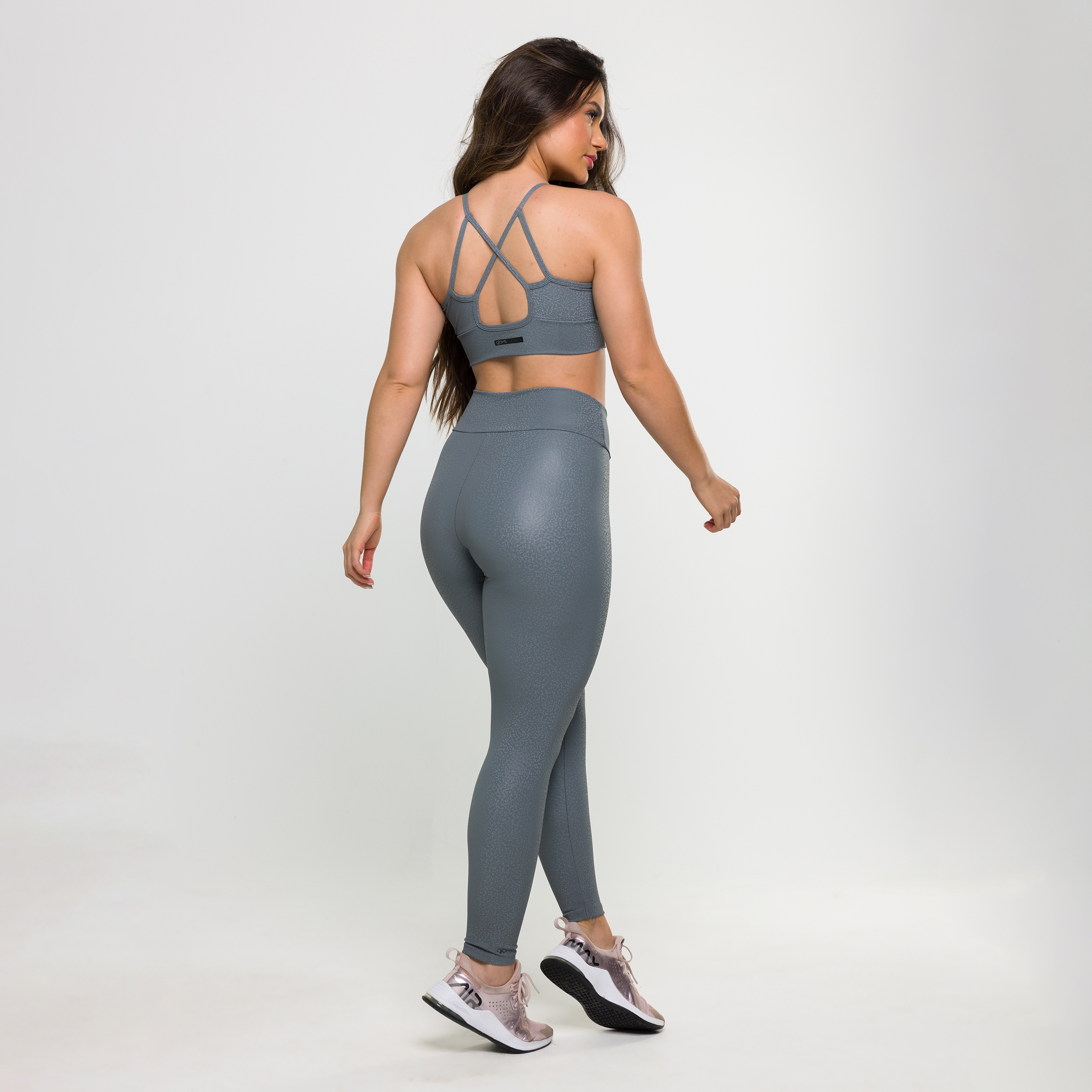 CALÇA LEGGING GLOW CASTANHO