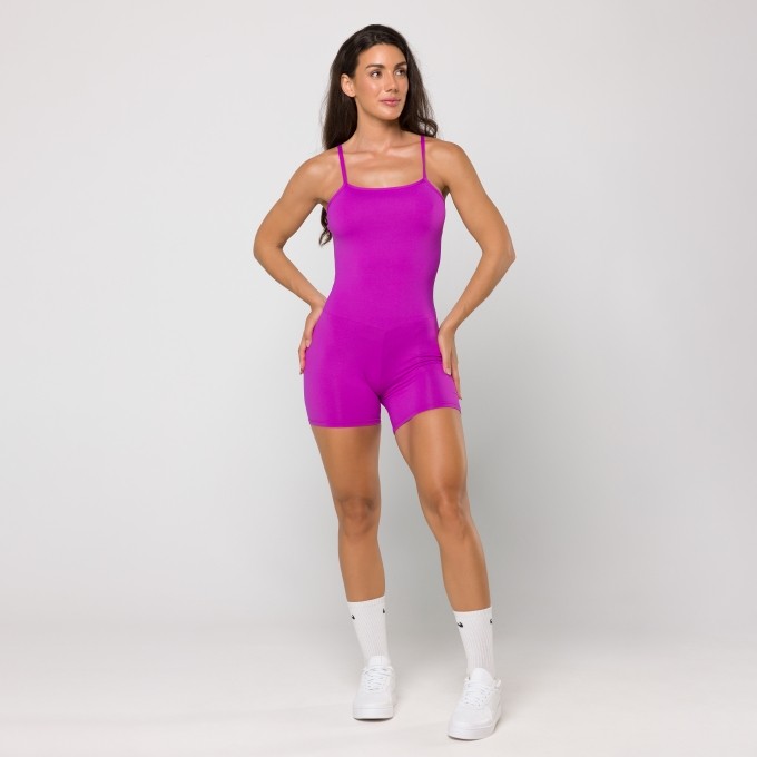 Macaquinho Fitness Oxy Fuchsia