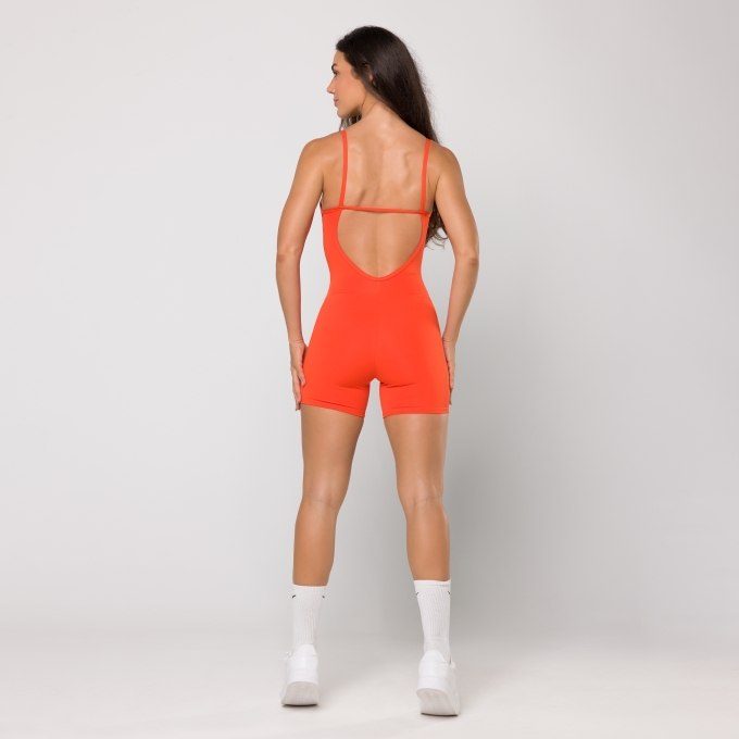 Macaquinho Fitness Oxy Laranja