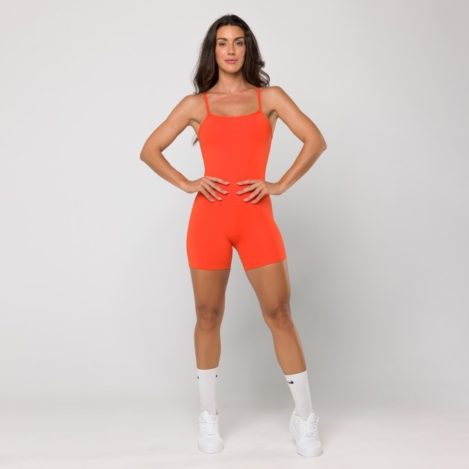 Macaquinho Fitness Oxy Laranja