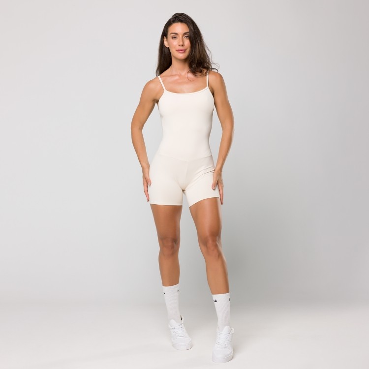 Macaquinho Fitness Oxy Off White