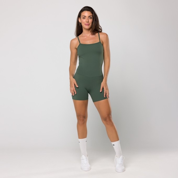 Macaquinho Fitness Oxy Verde Musgo