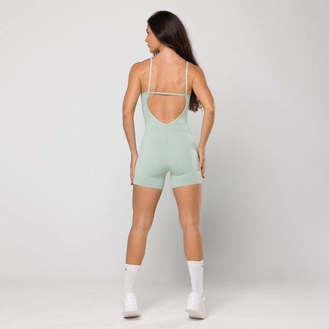 Macaquinho Fitness Oxy Verde Aloe