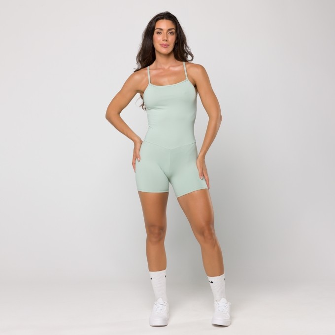 Macaquinho Fitness Oxy Verde Aloe