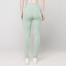 Calça Legging Oxy Verde Aloe com Recortes