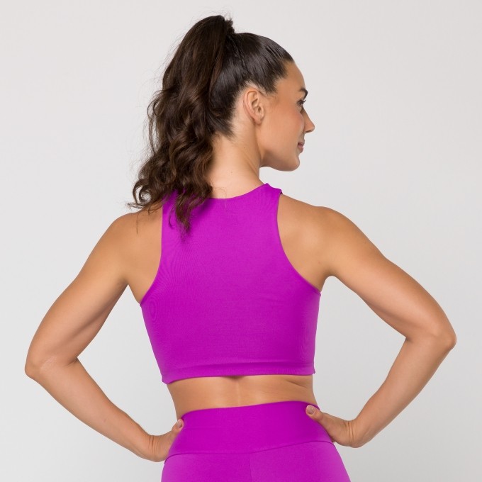 Cropped Luna Fuchsia
