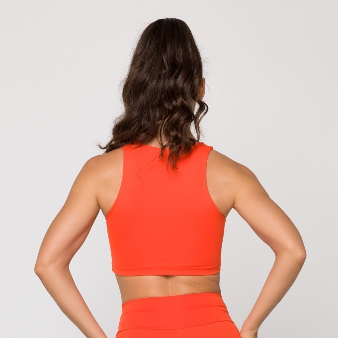 Cropped Luna Laranja
