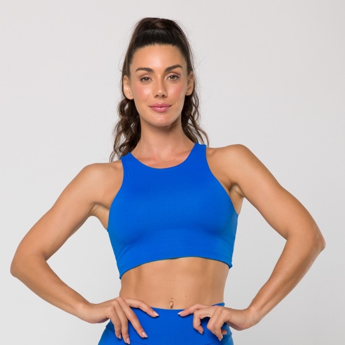 Cropped Luna Azul Royal