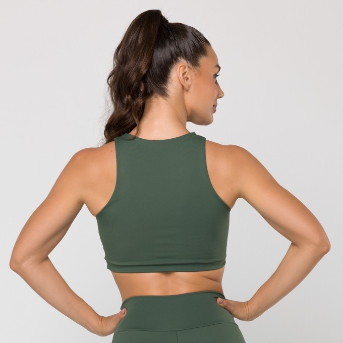 Cropped Luna Verde Musgo