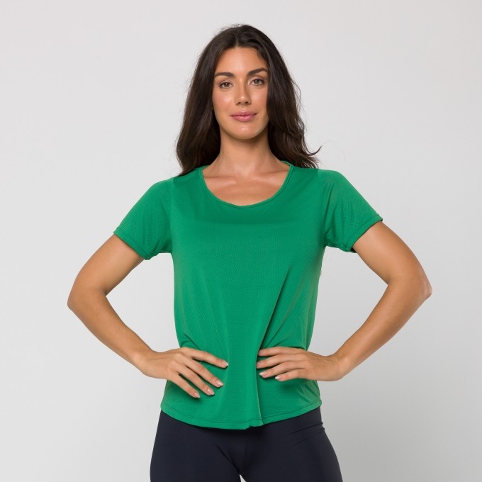 Blusa Dry Oxy Verde Bandeira