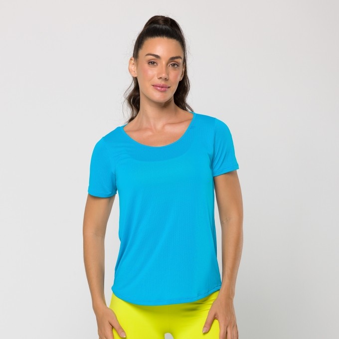 Blusa Dry Oxy Azul Céu