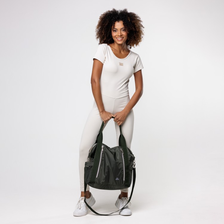 Bolsa Fitness Feminina Verde Militar