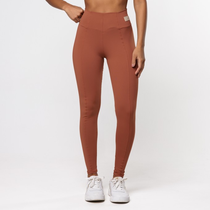 Calça Legging Drop Marrom
