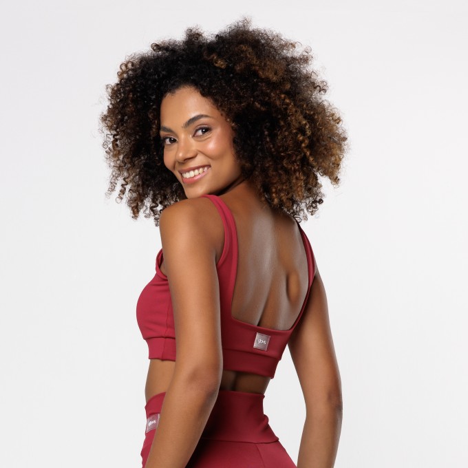 Top Fitness UP Vermelho Cherry