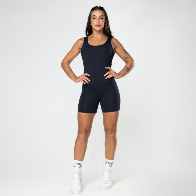 Macaquinho Fitness Gaia Preto