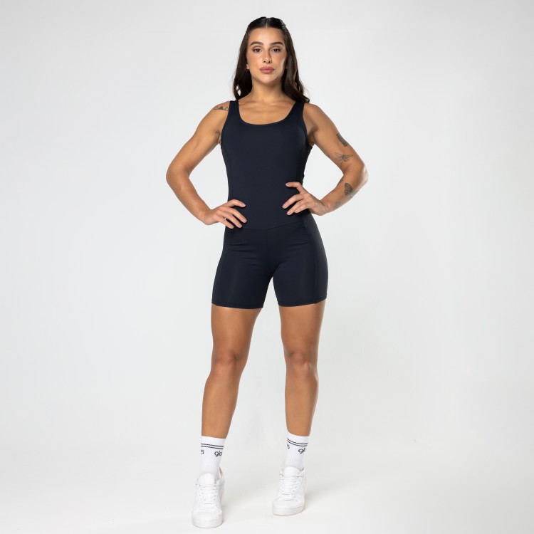 Macaquinho Fitness Gaia Preto