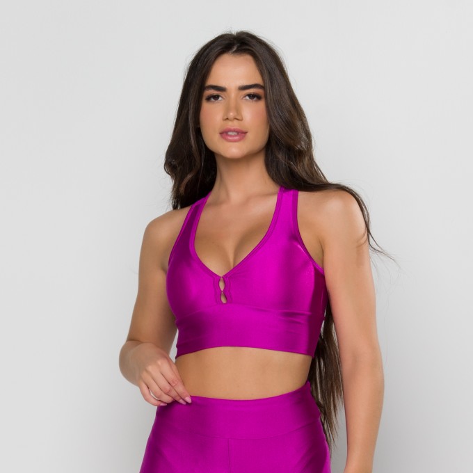 Top Mari Glam Fuchsia