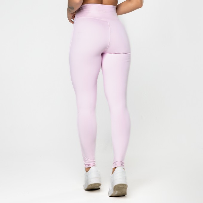 Legging Gaia Cós Cruzado Rosa Claro