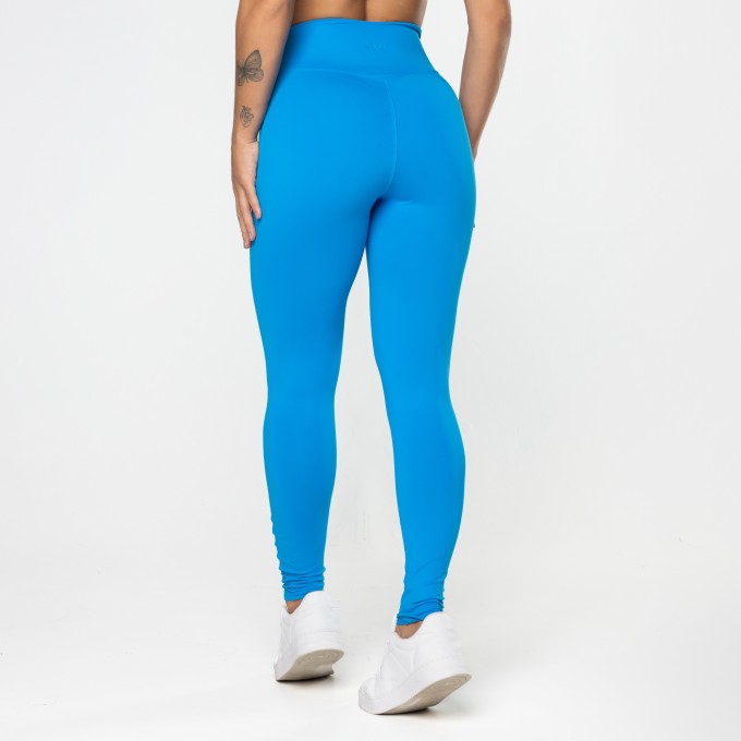 Legging Gaia Cós Cruzado Azul