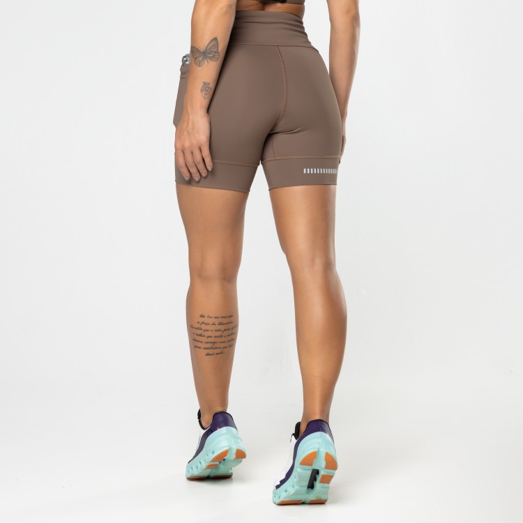 Short Moove Marrom Castanho