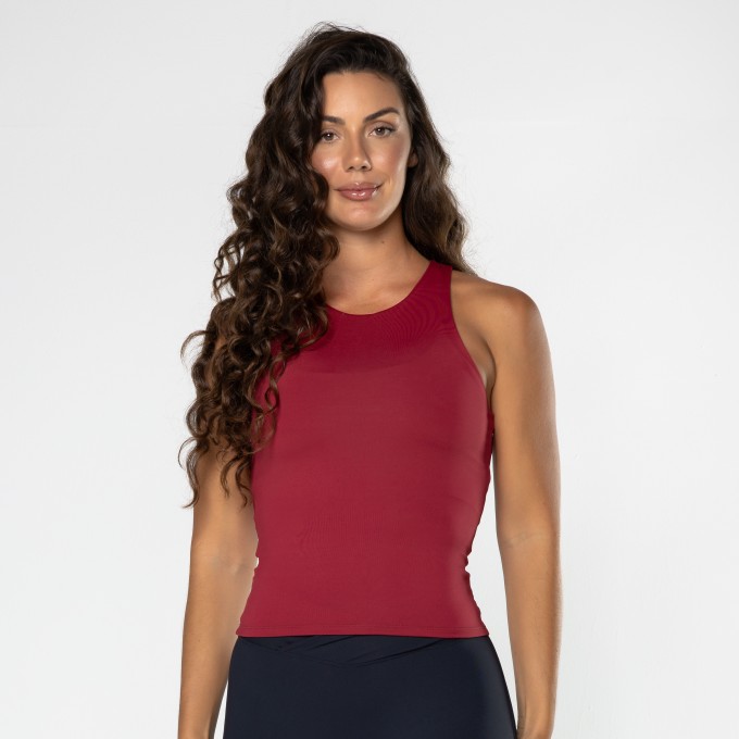 Camiseta Luna Vermelho Cherry