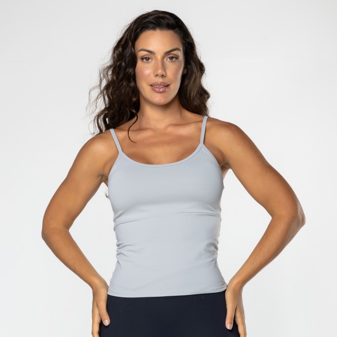 Camiseta Gaia Cinza