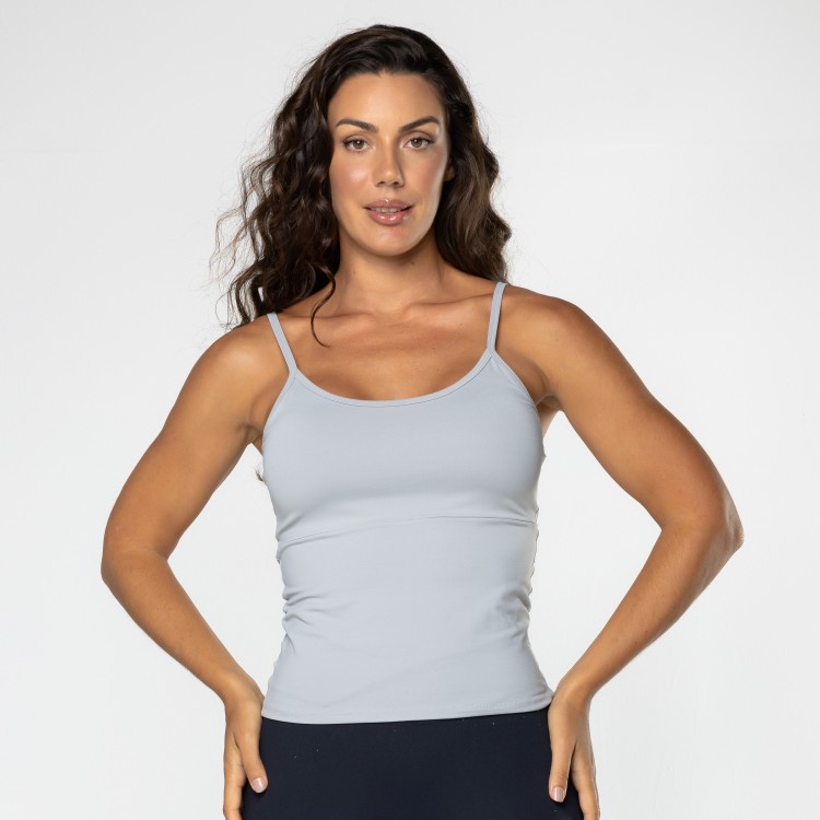 Camiseta Gaia Cinza
