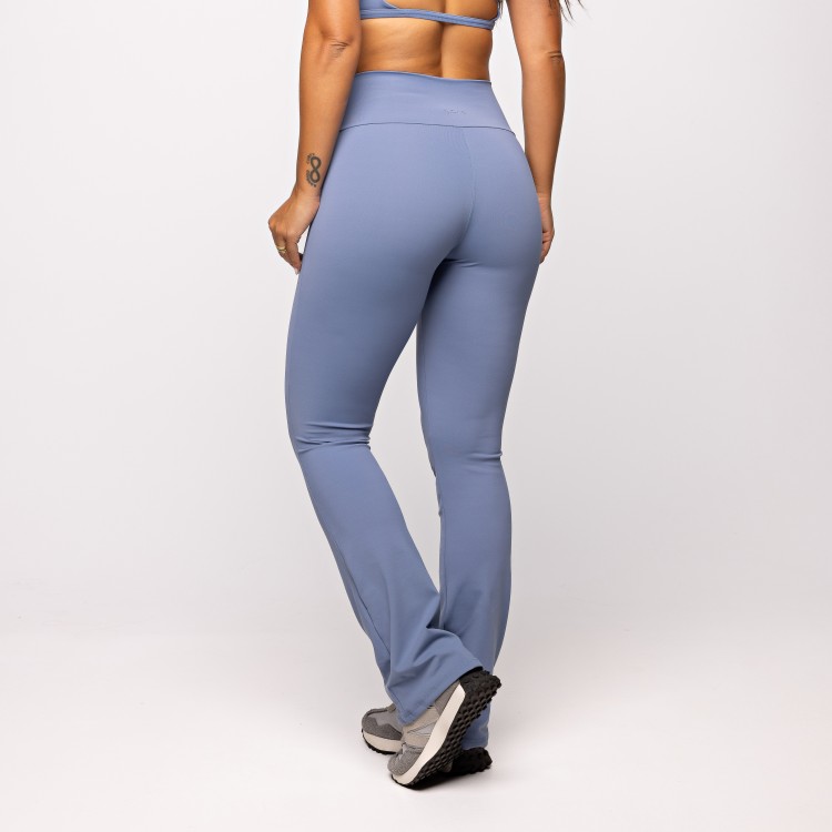 Calça Flare Azul