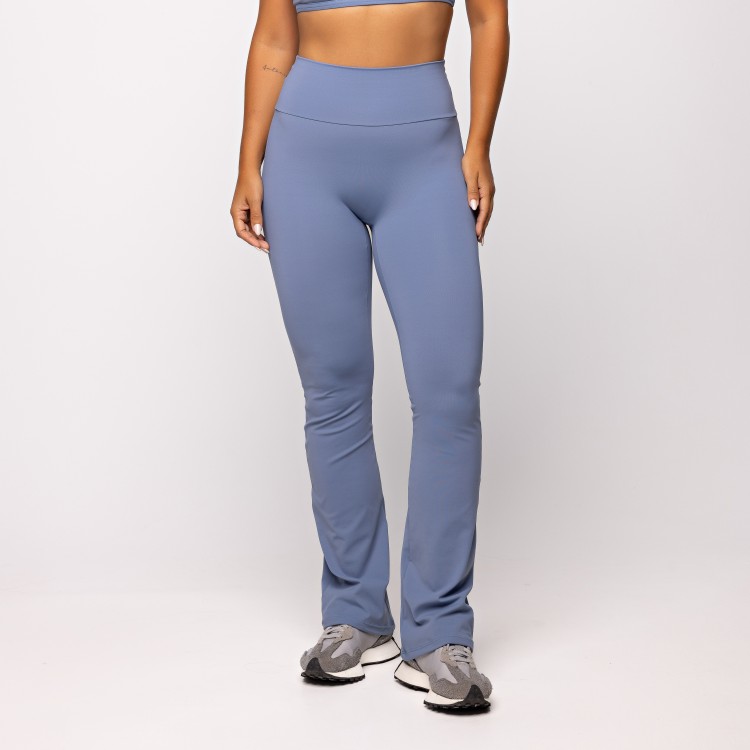 Calça Flare Azul