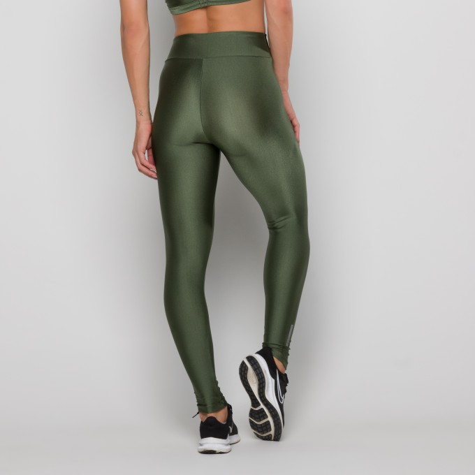Calça Legging Glam Verde Escuro