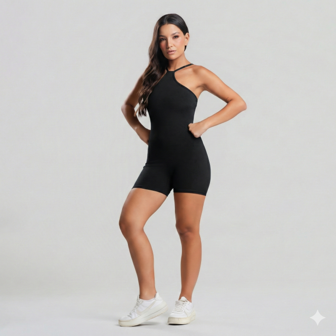 Macaquinho Fitness One Preto