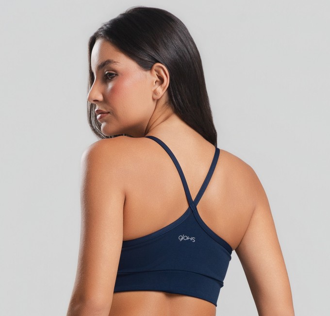 Top Básico Nadador Marinho