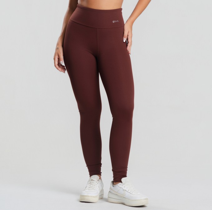 Legging Básica Blackout Marrom