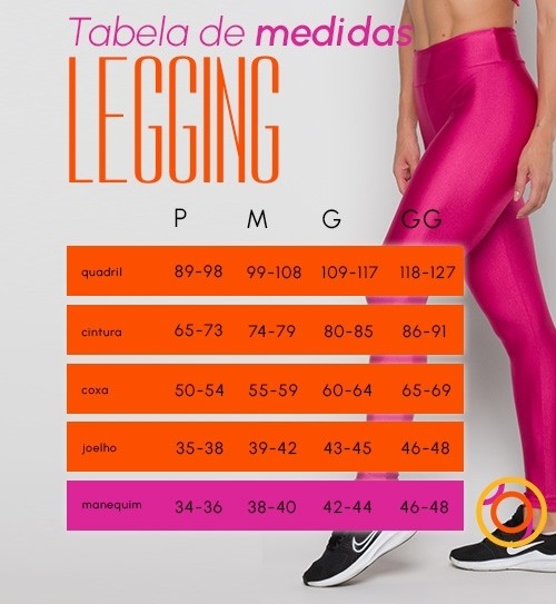 Tabela de medidas